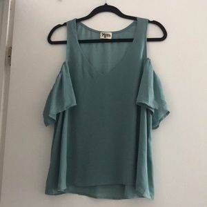 Show Me Your Mumu cold shoulder top